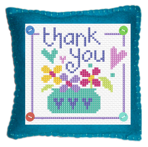 Thank You  Stitch a Gift Cross Stitch Kit