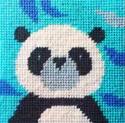 Panda Needlepoint Kit