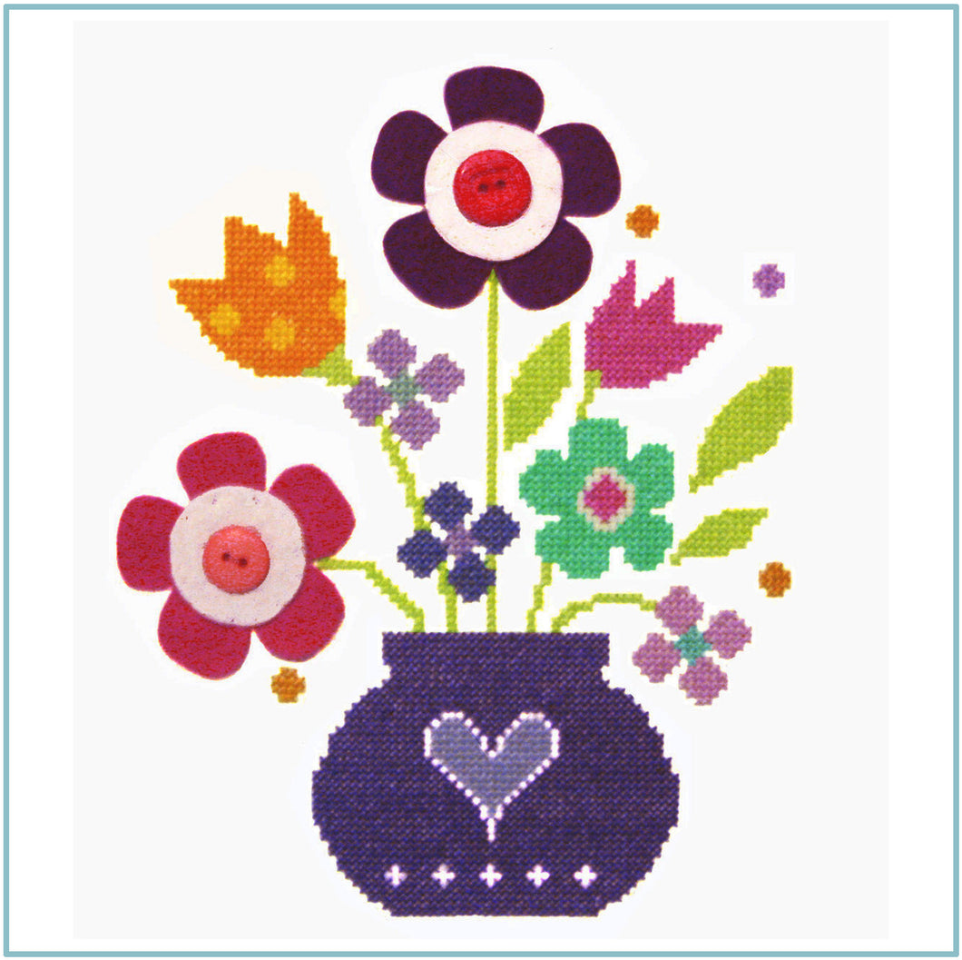 Bouquet Cross Stitch Chart