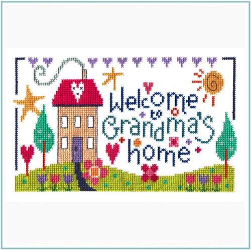 Grandma's Home Cross Stitch Chart