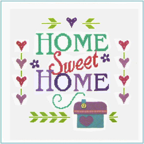 Home Sampler Cross Stitch Chart