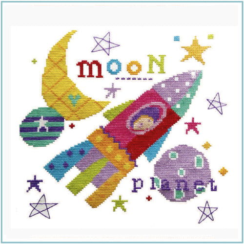 Lift Off Cross Stitch Chart