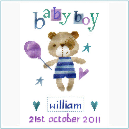 Madison Boy Cross Stitch Chart