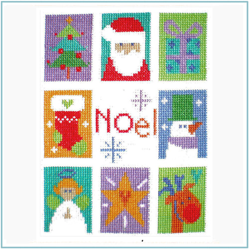 Noel Cross Stitch Chart