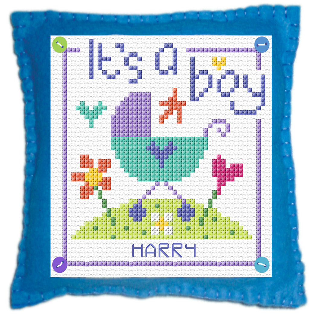 Baby Boy Stitch a Gift Cross Stitch Kit