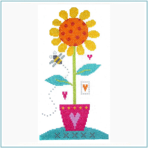 Sunflower Cross Stitch Chart