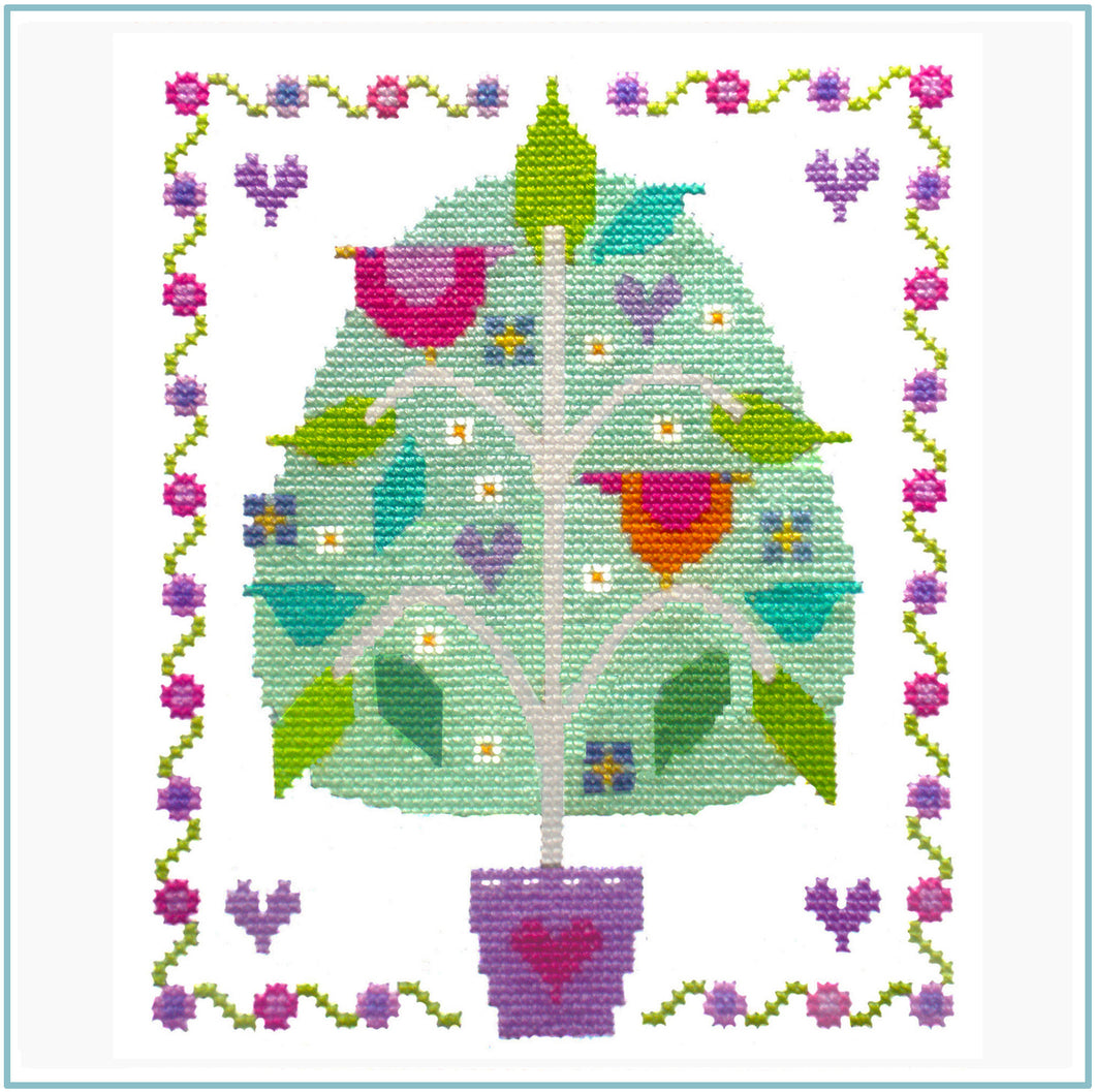 Tree of Love Cross Stitch Kit