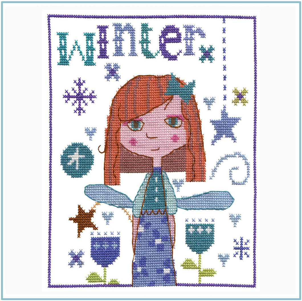 Winter Fairy Cross Stitch Kit